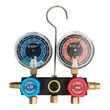 FJC R-1234yf Manifold Gauge Set In Case w/Hoses and Adapters product photo