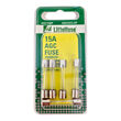 Littelfuse AGC Glass Fuse, 1.5A, Carded product photo