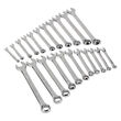 Performance Tool 22 pc. CRV Wrench Set w/Racks product photo