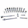 Performance Tool 26 pc. 1/2" Dr. SAE Socket Set product photo