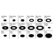 Performance Tool 125 pc. Rubber Grommet Assort. product photo