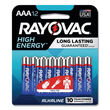 RAYOVAC AAA 12-Pack High Energy Alkaline Batteries product photo