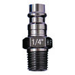 Tru-Flate 1/4" HI FLO Design  x 1/4" MNPT Aluminum Plug product photo