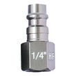 Tru-Flate 1/4" HI FLO Design  x 1/4" FNPT Aluminum Plug product photo