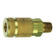 Tru-Flate 1/4" A Design  x 1/4" MNPT Brass Coupler product photo